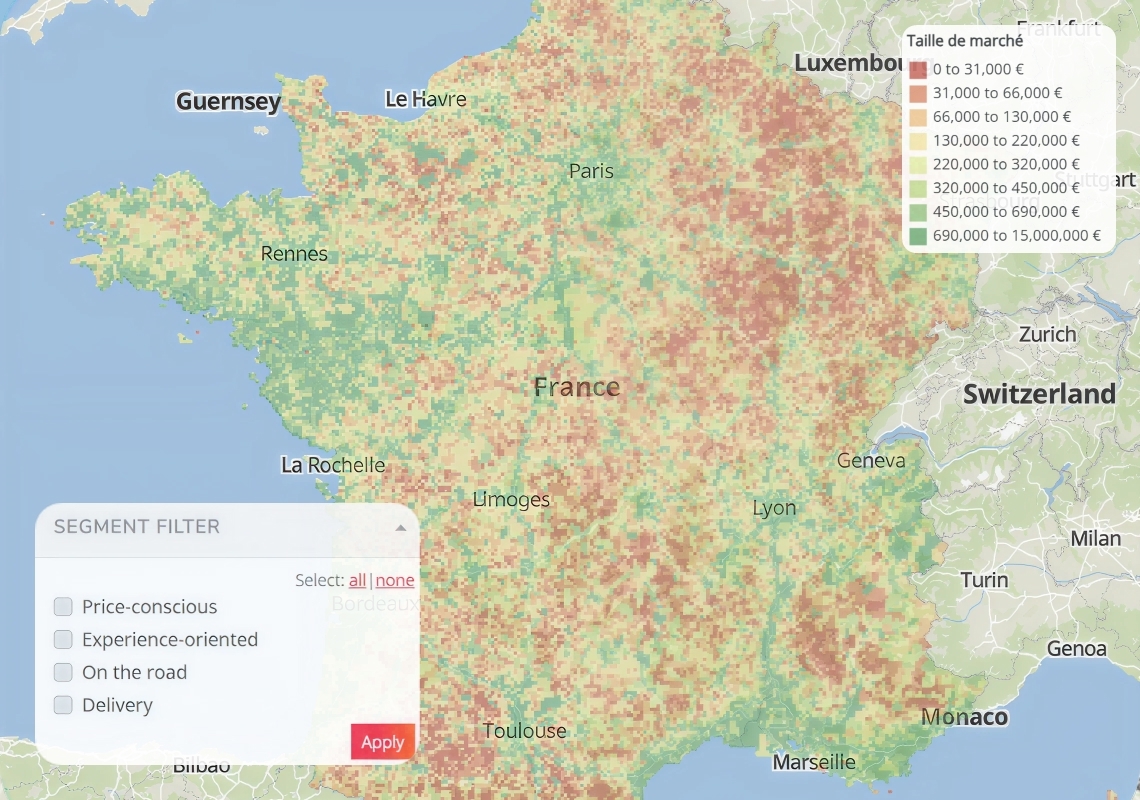 FR QSR Clients - Part de marché prédictive