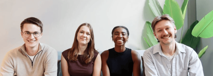 New colleagues! Meet Sibert, Kato, Anne-Gaelle & Anton