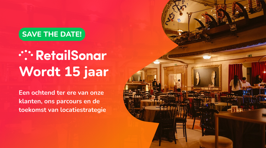 RetailSonar wordt 15 jaar!