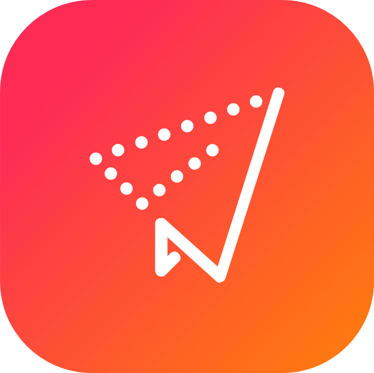 Paper plane-white-gradient