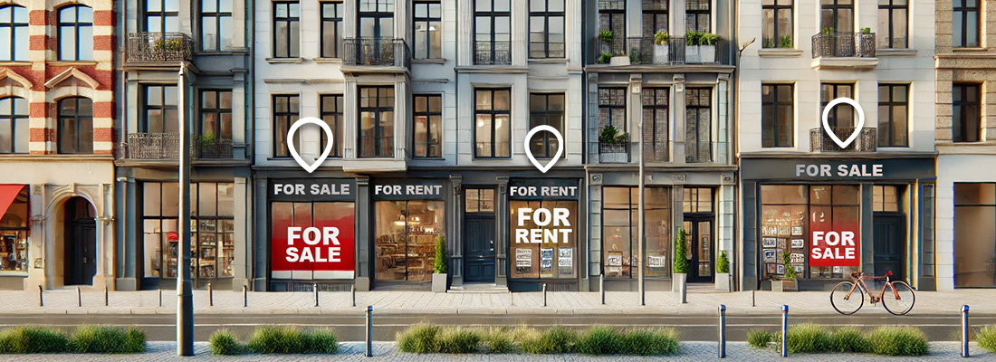 Nu beschikbaar in ons platform: Leegstaande retailpanden!